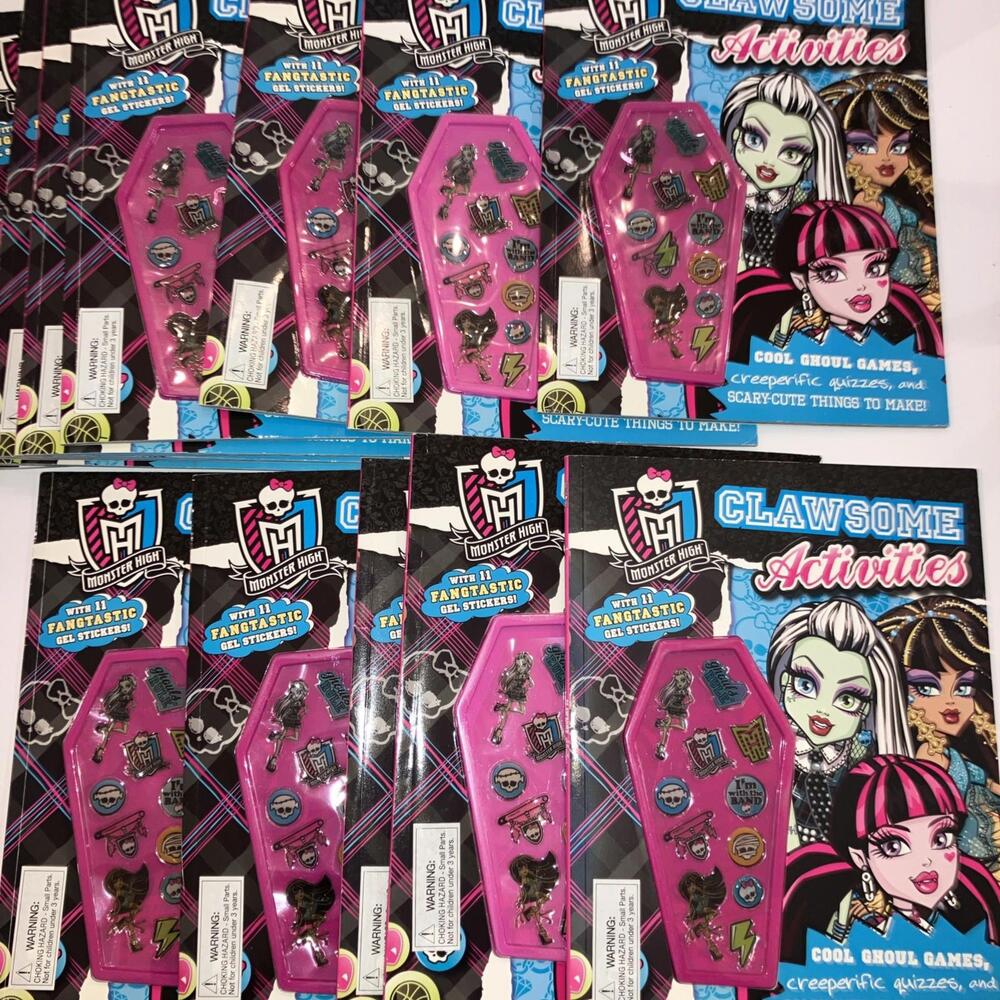 Monster High: Clawsome Activities Parragon Books NEW Never Used 2013